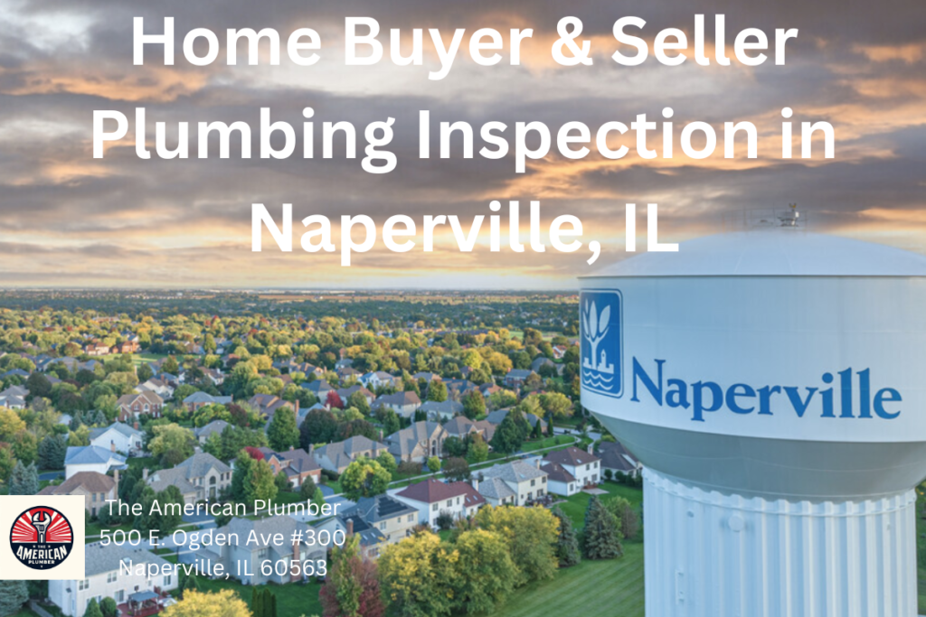 Home Buyer & Seller Plumbing Inspection in Naperville IL